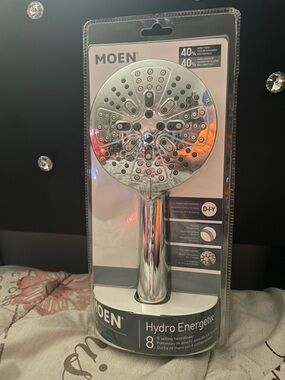 Moen Chrome Hydro Energetix Handheld Showerhead